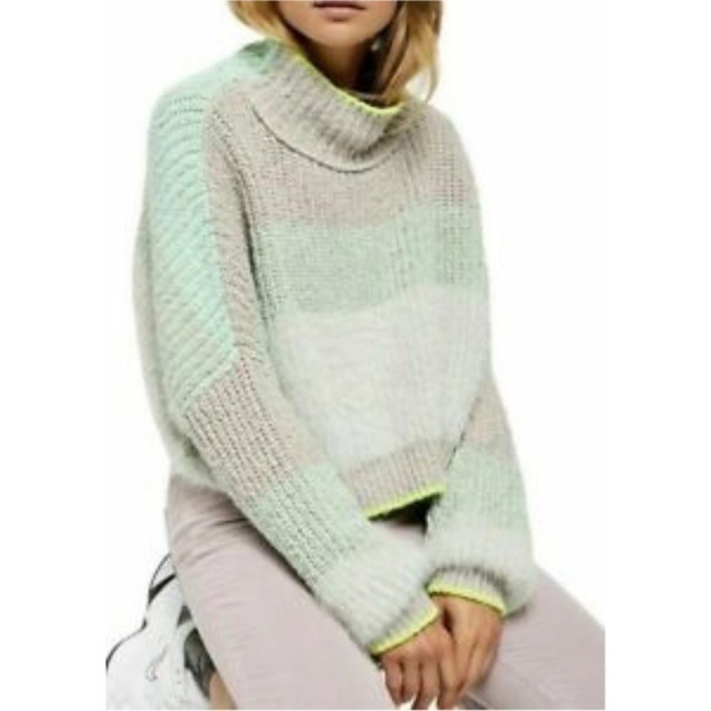 Free people mock neck sweater